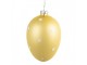 Žluté závěsné skleněné vajíčko s puntíky Egg Dots - Ø 8*12 cm Clayre & Eef