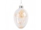 Závěsné skleněné vajíčko se sušenými květy Egg Bloom - Ø 5*8 cm Clayre & Eef