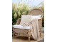Přírodní ratanové křeslo Old French chair - 76*110*100 cm Chic Antique