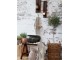 Dřevěný nástěnný svícen Grimaud Unit - 15*2*46 cm Chic Antique