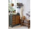 Hnědá dekorační dřevěná lavice Grimaud Unit - 60*30*50 cm Chic Antique