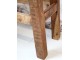 Hnědá dekorační dřevěná lavice Grimaud Unit - 60*30*50 cm Chic Antique