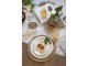 Dezertní porcelánový talíř s lučními květy Wildflower Fields - Ø 20*2 cm Clayre & Eef