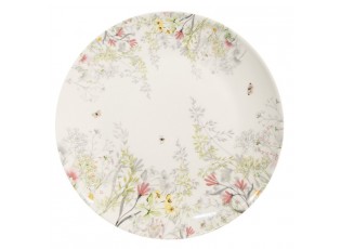 Dezertní porcelánový talíř s lučními květy Wildflower Fields - Ø 20*2 cm