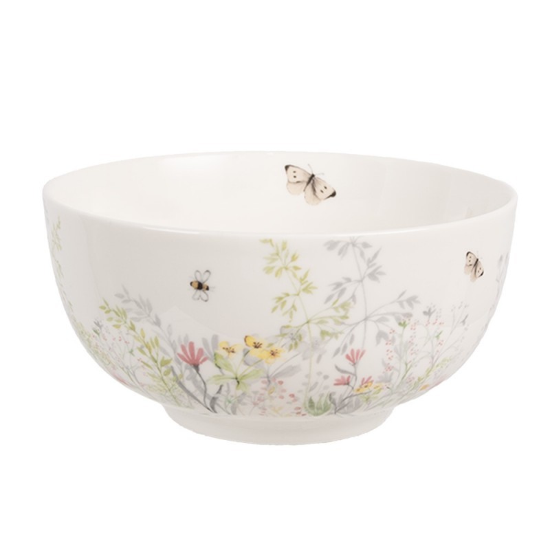 Miska s lučními květy Wildflower Fields - Ø 14*7 cm / 500 ml