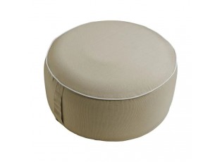 Venkovní nafukovací puf St. Maxime Taupe - Ø 55*25 cm