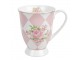 Bílo-růžový hrnek s růžičkami Sweet Roses I - 12*8*10 cm / 300 ml Clayre & Eef