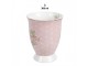 Bílo-růžový hrnek s růžičkami Sweet Roses II - 12*8*10 cm / 300 ml Clayre & Eef
