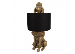 Zlatá stolní lampa Pudl - 30*28*57 cm