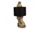 Zlatá stolní lampa Pudl - 30*28*57 cm Clayre & Eef