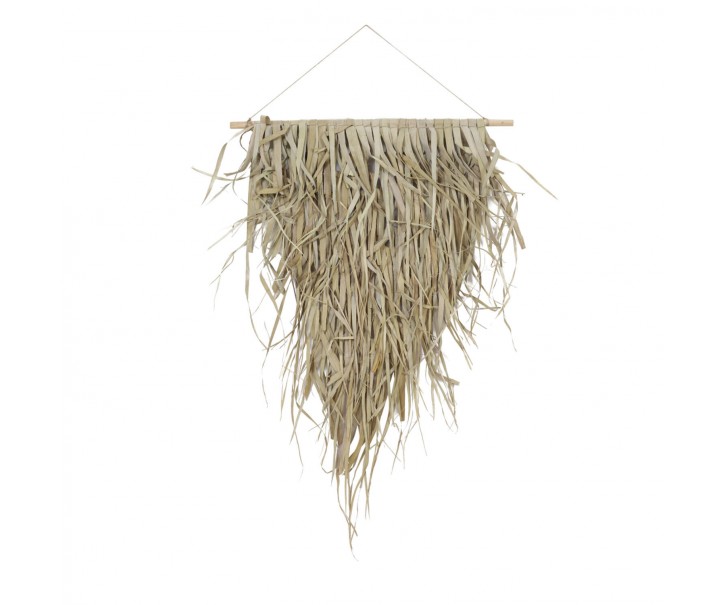 Nástěnná dekorace pletený trojúhelník z palmového listí Katiola - 79*100 cm Light & Living