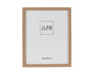 Hnědý dřevěný fotorámeček Ninna L - 21,5*1,5*26,5 cm / 20*25 cm