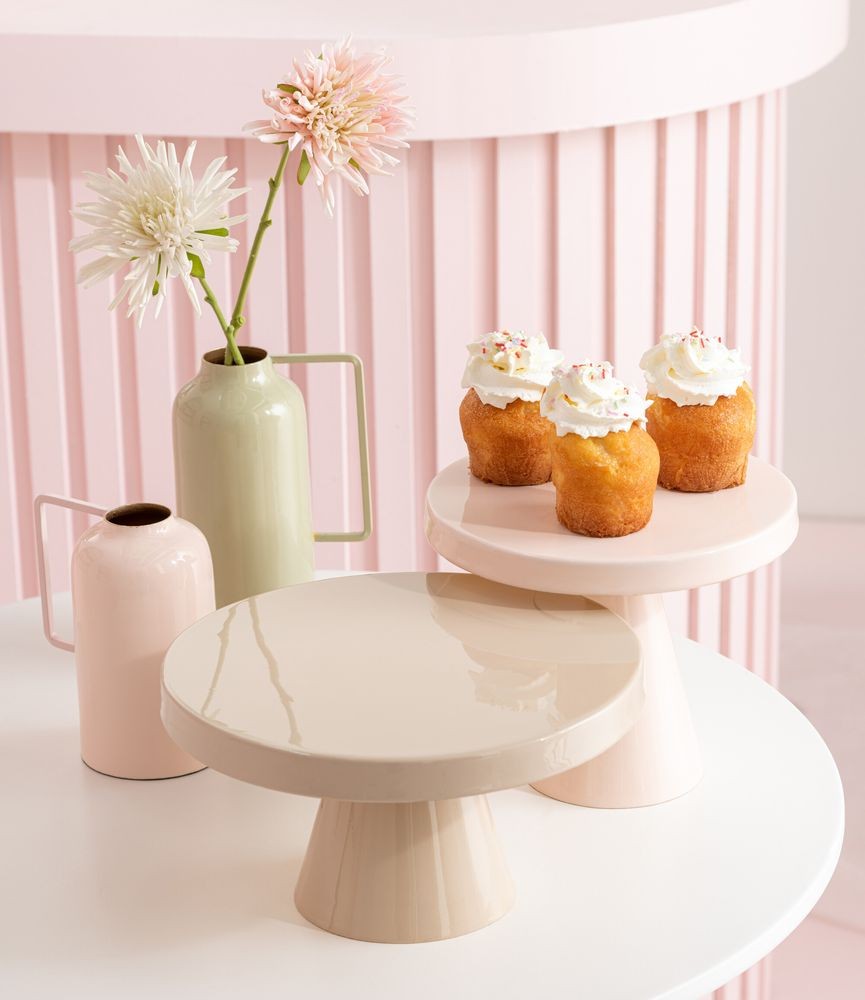 Latté stojan na dort Cake - Ø 25,5*14,5 cm J-Line by Jolipa Latté stojan na dort Cake - Ø 25,5*14,5 cm J-Line by Jolipa
