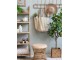 Béžovo-hnědá plážová jutová taška Beach Bag - 40*30*60 cm Chic Antique