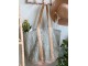 Zelená plážová jutová taška Beach Bag - 40*30*60 cm Chic Antique