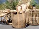 Přírodní hnědá plážová jutová taška Beach Bag - 40*30*60 cm Chic Antique