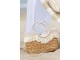 Plážová taška z mořské trávy s třásněmi Beach Bag Fringes - 40*16*29cm J-Line by Jolipa