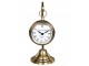 Mosazné antik závěsné stolní hodiny Clock Works – 11*30 cm / 1*AA Chic Antique