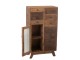 Dřevěná vintage komoda Retro - 62*30*110cm J-Line by Jolipa