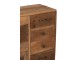 Dřevěná vintage komoda Retro - 62*30*110cm J-Line by Jolipa