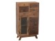 Dřevěná vintage komoda Retro - 62*30*110cm J-Line by Jolipa