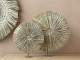 Stolní dekorace z mořské trávy ve tvaru kruhu na noze - 45*11*50 cm Chic Antique