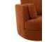 Červenooranžové relaxační křeslo Swivel - 100*109*89cm J-Line by Jolipa