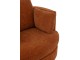 Červenooranžové relaxační křeslo Swivel - 100*109*89cm J-Line by Jolipa