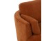 Červenooranžové relaxační křeslo Swivel - 100*109*89cm J-Line by Jolipa