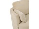 Béžové relaxační křeslo Swivel - 100*109*89cm J-Line by Jolipa