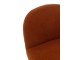 Oranžovozrzavé křeslo Lounge Snow Poplar - 95*81*71cm J-Line by Jolipa