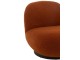 Oranžovozrzavé křeslo Lounge Snow Poplar - 95*81*71cm J-Line by Jolipa