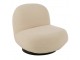 Bílé křeslo Lounge Snow Poplar - 95*81*71cm J-Line by Jolipa