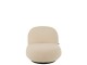 Bílé křeslo Lounge Snow Poplar - 95*81*71cm J-Line by Jolipa