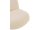 Bílé křeslo Lounge Snow Poplar - 95*81*71cm J-Line by Jolipa
