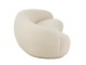 Bílá velká sofa Lounge Snow Poplar - 234*116*73cm J-Line by Jolipa