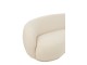 Bílá velká sofa Lounge Snow Poplar - 234*116*73cm J-Line by Jolipa