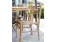 Přírodní bambusová židle Bamboo Lyon - 45*45*81 cm Chic Antique