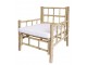 Přírodní bambusové křeslo Bamboo Lyon - 67*67*80 cm Chic Antique