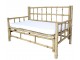 Přírodní bambusová pohovka Bamboo Lyon - 130*72*80 cm Chic Antique