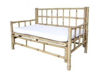 Přírodní bambusová pohovka Bamboo Lyon - 130*72*80 cm