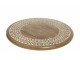 Dřevěný servírovací otočný podnos Tapas Tours Tray - Ø 40*7 cm Chic Antique