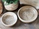 Dřevěná servírovací miska z mangového dřeva Tours Bowl - Ø 25*5 cm/ 1100ml Chic Antique