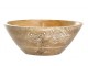 Dřevěná servírovací miska z mangového dřeva Tours Bowl - Ø 25*9 cm Chic Antique