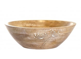 Dřevěná servírovací mísa z mangového dřeva Tours Bowl - Ø 30*10 cm