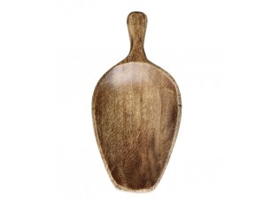 Dřevěný servírovací podnos s rukojetí Tours Tray - 20*10*2 cm