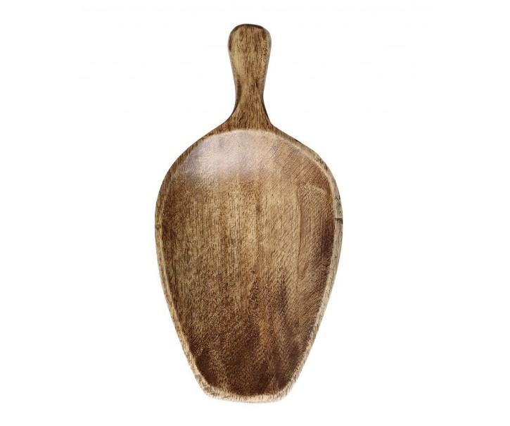Dřevěný servírovací podnos s rukojetí Tours Tray - 20*10*2 cm Chic Antique