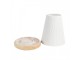Bílý porcelánový svícen na čajovou svíčku Paollo - Ø 9* 11 cm Clayre & Eef