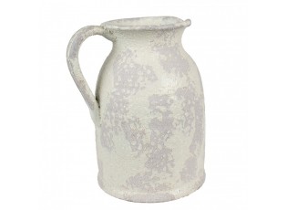 Dekorativní béžový antik terakotový džbán Teracci L - 20*16*24 cm