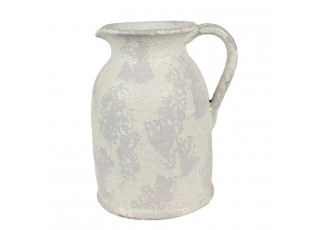 Dekorativní béžový antik terakotový džbán Teracci L - 20*16*24 cm